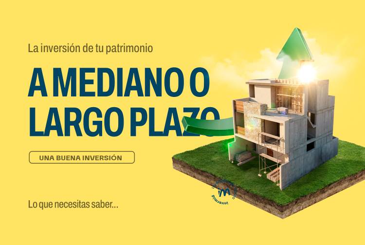 Inversión a mediano plazo, clave en los terrenos